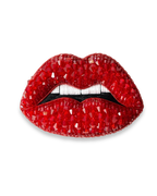 RED LIPS BROOCH