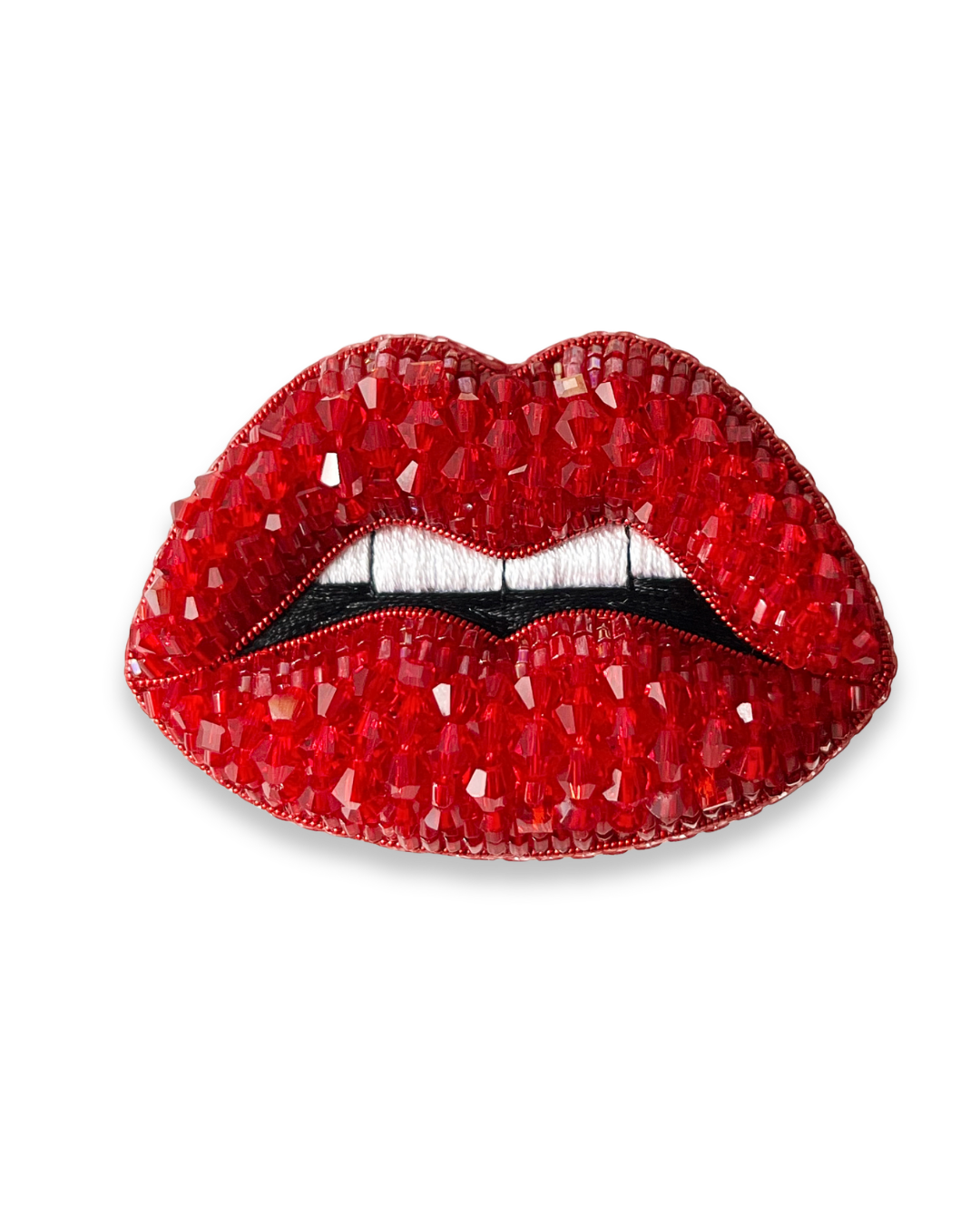 RED LIPS BROOCH