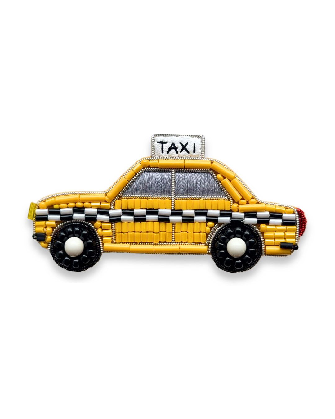 TAXI BROOCH