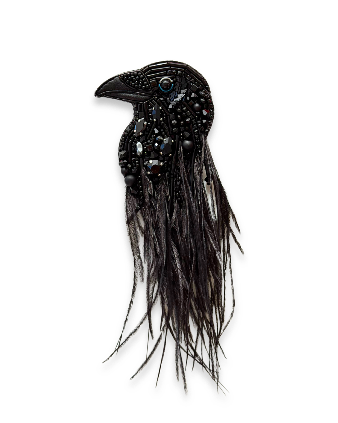 Raven Brooch RAVEN BROOCH – by malika