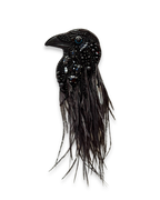RAVEN BROOCH