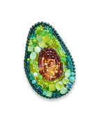 AVOCADO BROOCH