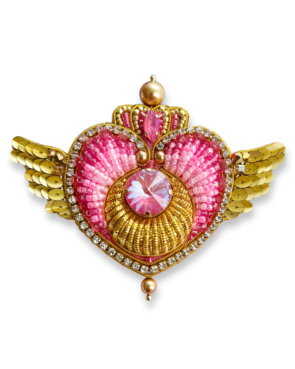 CRISIS MOON BROOCH