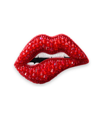 BITING LIPS BROOCH